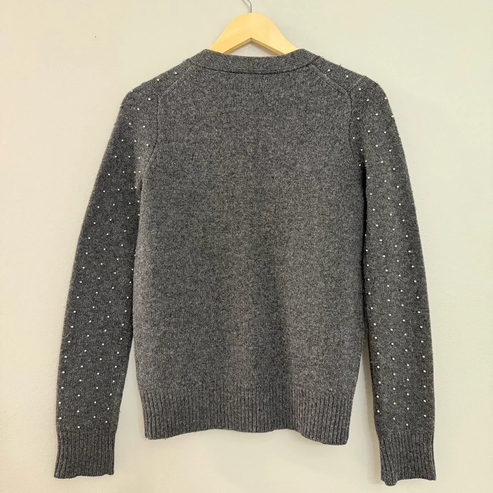 J. Crew Wallace Beaded Cardigan